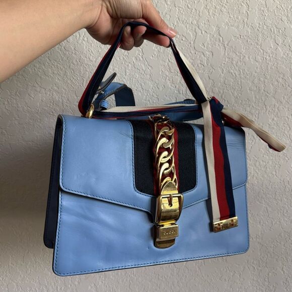 Gucci Sylvie Leather Shoulder Bag - Picture 8 of 16